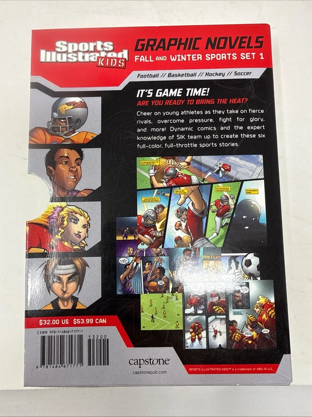 Sports Illustrated Kids Graphic Novels Boxed Set : Fall and Winter Sports Set